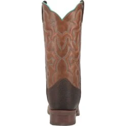 'Laredo' Men's 13" Odie Western Square Toe - Dark Brown -Outdoor Clothing Store 7961 shdw 4 1024x1024@2x