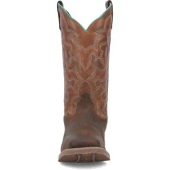 'Laredo' Men's 13" Odie Western Square Toe - Dark Brown -Outdoor Clothing Store 7961 shdw 5 1024x1024@2x