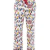 'Lazy One' Men's Lights Out PJ Pant - White