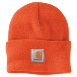 'Carhartt' Acrylic Watch Knit Hat - Bright Orange