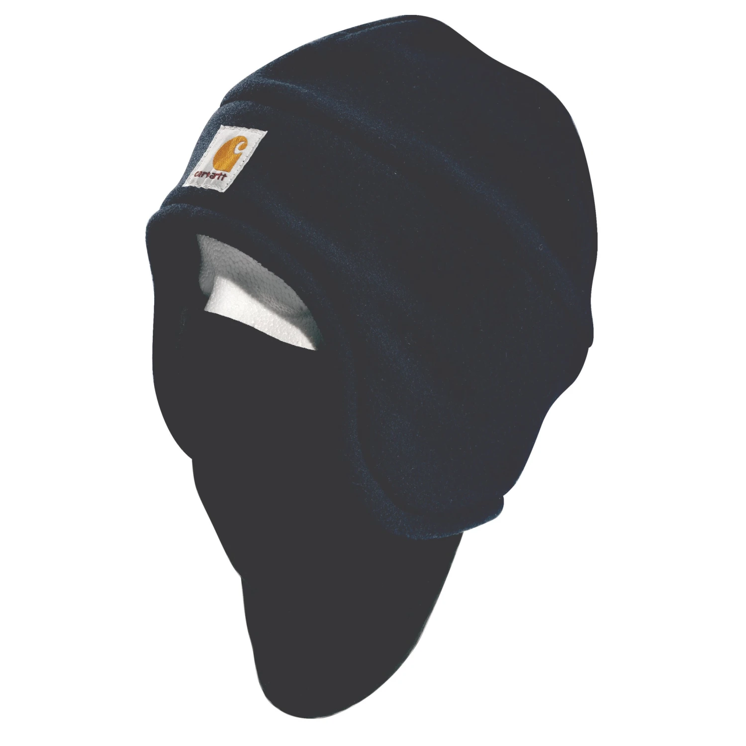 'Carhartt' Men's Fleece 2-in-1 Headwear - Navy 3 'Carhartt' Men's Fleece 2-in-1 Headwear - Navy