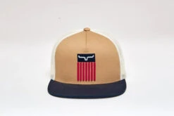 'Kimes Ranch' Men's Cody Trucker Cap - Work Wear Brown