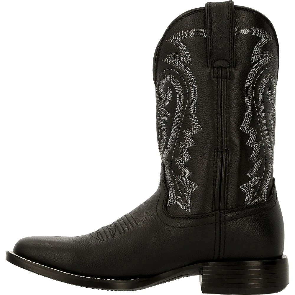 'Durango' Men's 11" Westward Square Toe - Black 8 'Durango' Men's 11" Westward Square Toe - Black - Image 6