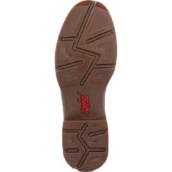 'Durango' Men's 12" Rebel Western Round Toe - Oak Bark / Midnight -Outdoor Clothing Store DDB0428 outsole 1024x1024@2x