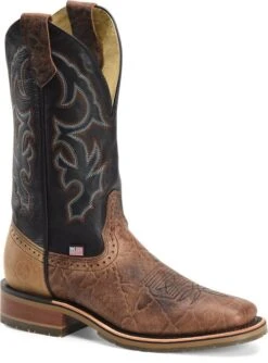 'Double H' Men's 12" Grissom SR Square Toe I.C.E. ™ Roper - Kenia Cognac / Summer Tan / Black 14 'Double H' Men's 12" Grissom SR Square Toe I.C.E. ™ Roper - Kenia Cognac / Summer Tan / Black -Outdoor Clothing Store DH4644 500xauto 1024x1024@2x
