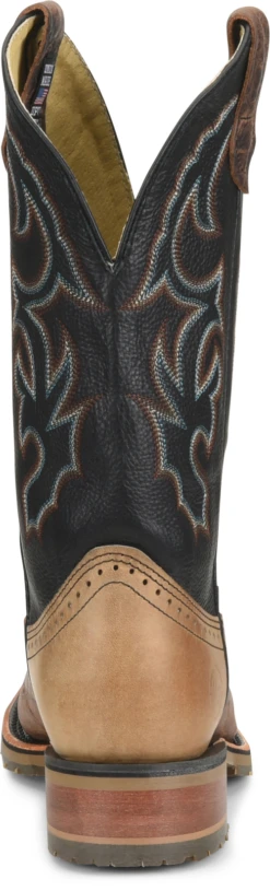 'Double H' Men's 12" Grissom SR Square Toe I.C.E. ™ Roper - Kenia Cognac / Summer Tan / Black 13 'Double H' Men's 12" Grissom SR Square Toe I.C.E. ™ Roper - Kenia Cognac / Summer Tan / Black -Outdoor Clothing Store DH4644 500xauto Heel 1024x1024@2x