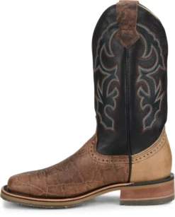 'Double H' Men's 12" Grissom SR Square Toe I.C.E. ™ Roper - Kenia Cognac / Summer Tan / Black 15 'Double H' Men's 12" Grissom SR Square Toe I.C.E. ™ Roper - Kenia Cognac / Summer Tan / Black -Outdoor Clothing Store DH4644 500xauto Instep 1024x1024@2x
