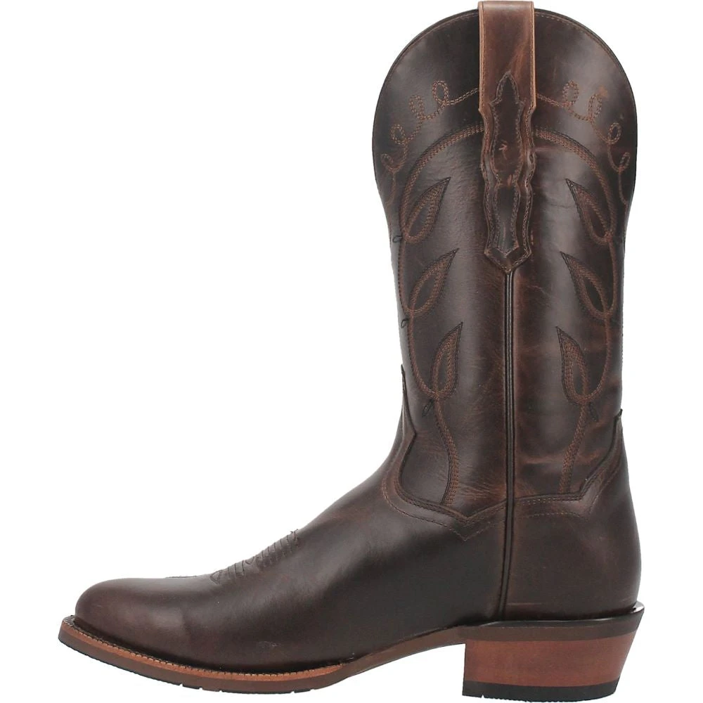 'Dan Post' Men's 12" Woodrow Western Round Toe - Chocolate 9 'Dan Post' Men's 12" Woodrow Western Round Toe - Chocolate - Image 7