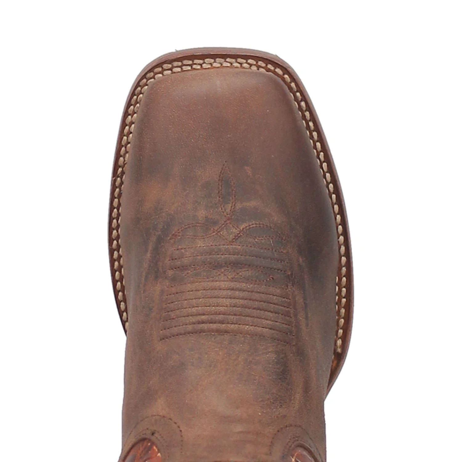 'Dan Post' Men's 13" Bullhead Western Square Toe - Rust 4 'Dan Post' Men's 13" Bullhead Western Square Toe - Rust - Image 2