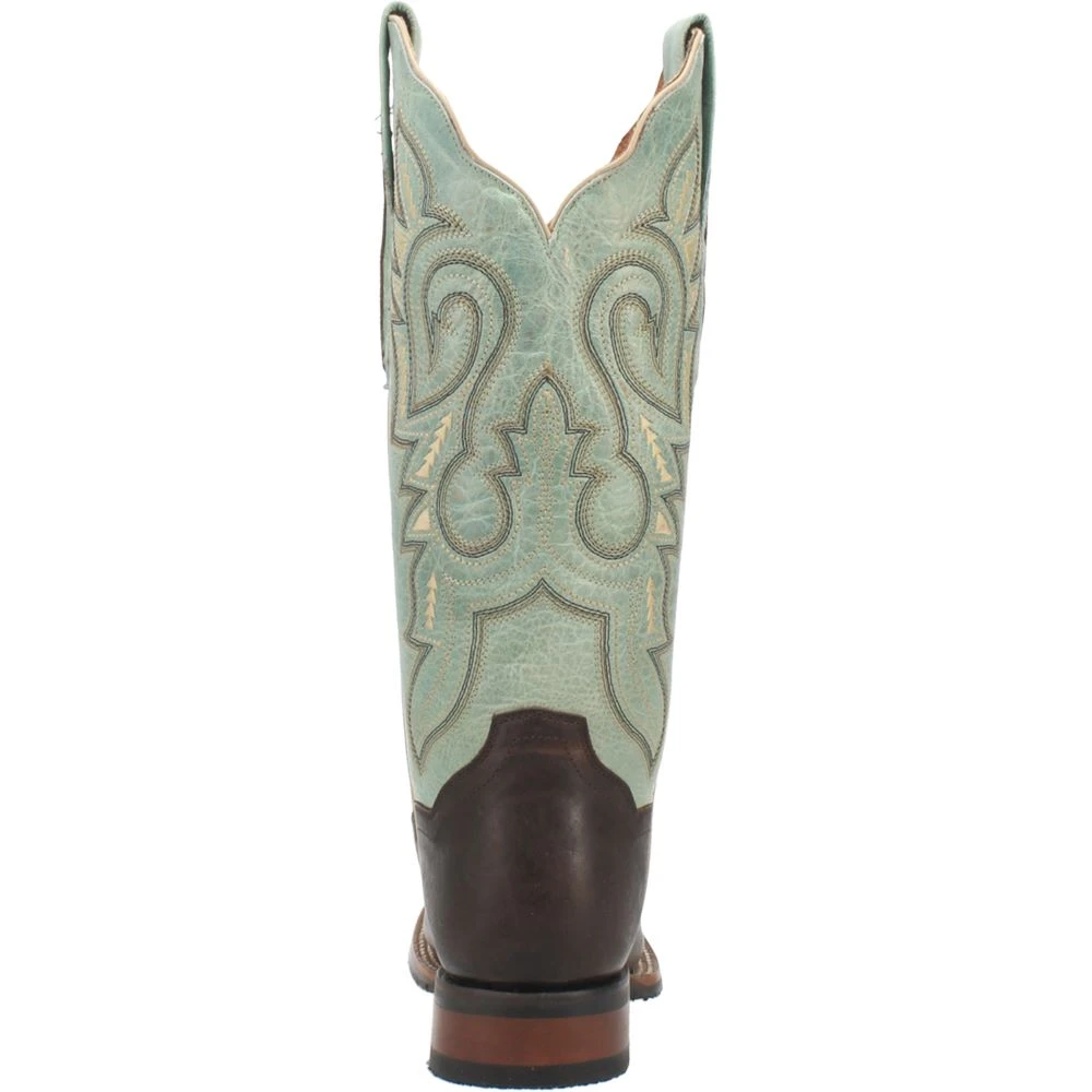 'Dan Post' Women's 13" Malani Square Toe - Chocolate / Mint 7 'Dan Post' Women's 13" Malani Square Toe - Chocolate / Mint - Image 5