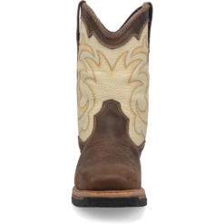 'Dan Post' Men's 11" Storm Tide EH WP Western Square Toe - Bone / Brown -Outdoor Clothing Store DP56411 shdw 5 1024x1024@2x