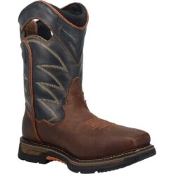 'Dan Post' Men's 11" Thunderhead EH WP Western Square Toe - Brown / Black 10 'Dan Post' Men's 11" Thunderhead EH WP Western Square Toe - Brown / Black -Outdoor Clothing Store DP56421 1 1024x1024@2x