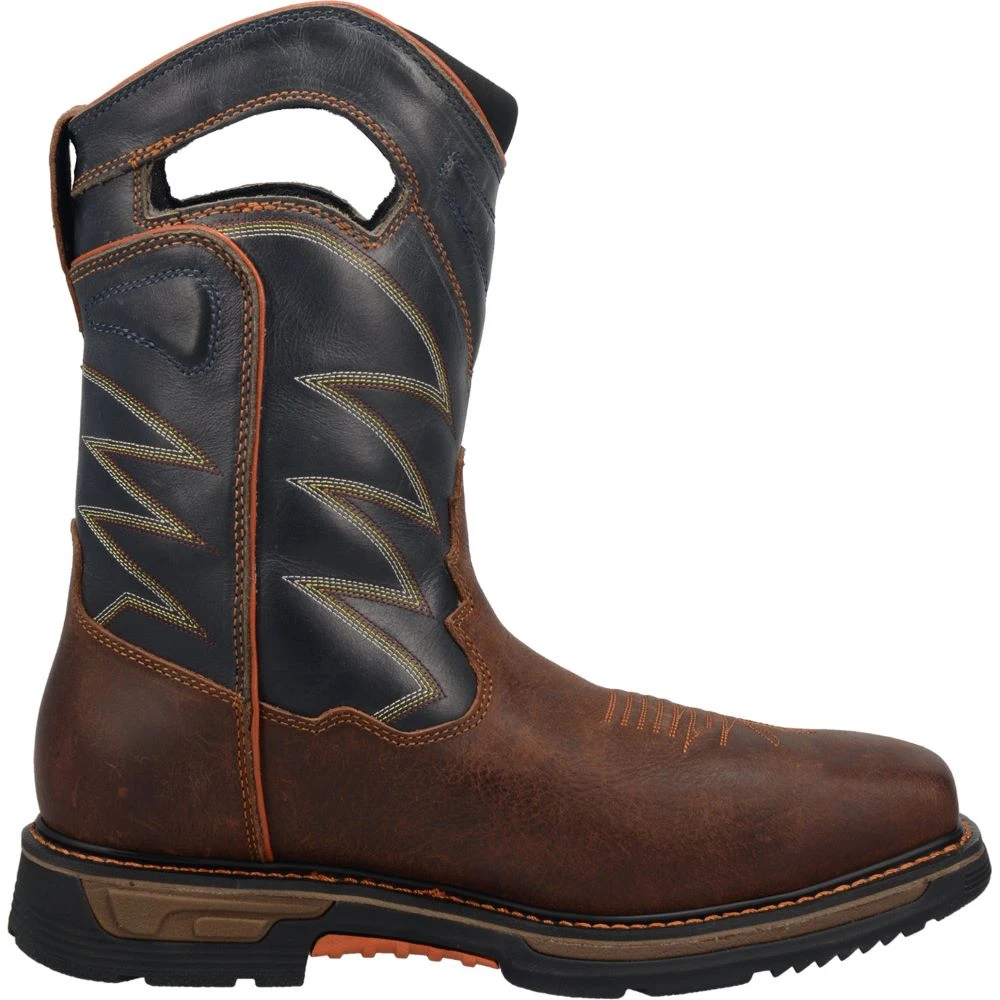 'Dan Post' Men's 11" Thunderhead EH WP Western Square Toe - Brown / Black 3 'Dan Post' Men's 11" Thunderhead EH WP Western Square Toe - Brown / Black