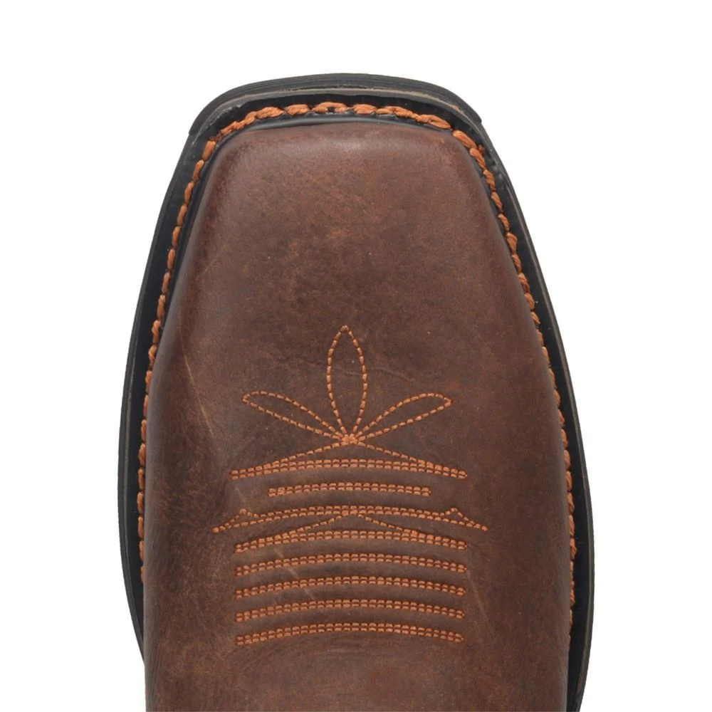 'Dan Post' Men's 11" Thunderhead EH WP Western Square Toe - Brown / Black 5 'Dan Post' Men's 11" Thunderhead EH WP Western Square Toe - Brown / Black - Image 3