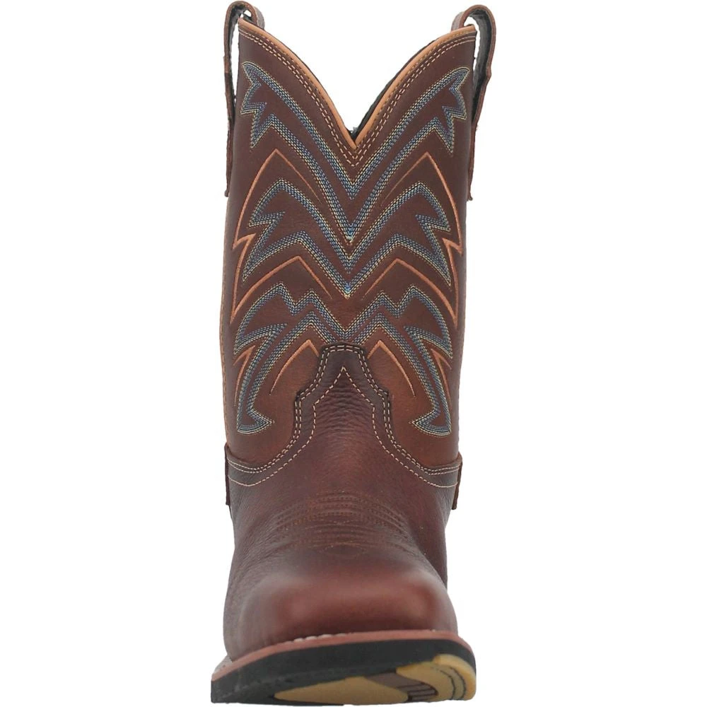 'Dan Post' Men's 11" Arrowhead Western Square Toe - Chocolate 6 'Dan Post' Men's 11" Arrowhead Western Square Toe - Chocolate - Image 4