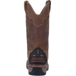 ‘Dan Post’ Men’s 11” Blayde Leather WP Western Work - Saddle Tan -Outdoor Clothing Store DP69402 4 1024x1024@2x