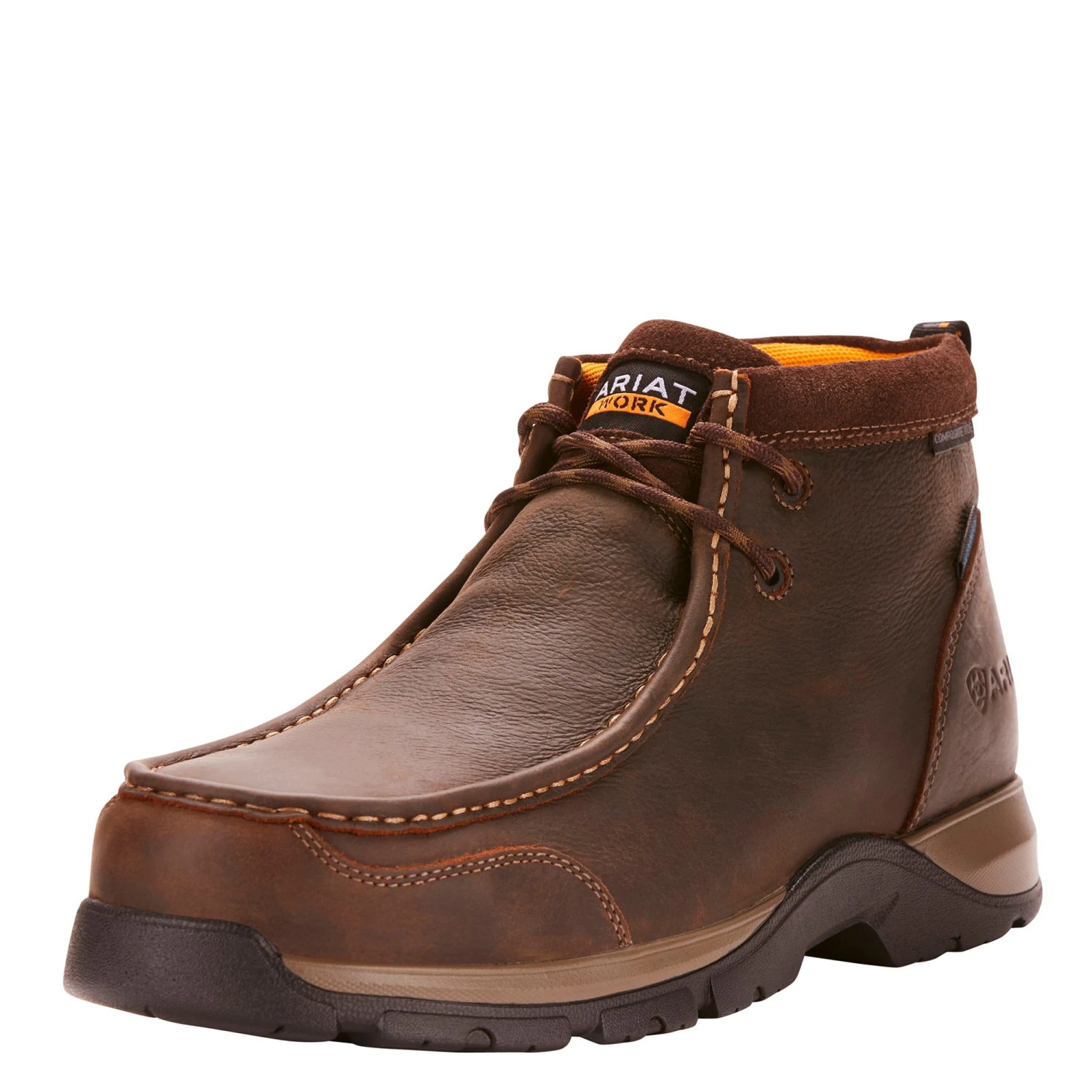 'Ariat' Men's Edge LTE Moc Comp Toe - Brown 4 'Ariat' Men's Edge LTE Moc Comp Toe - Brown - Image 2