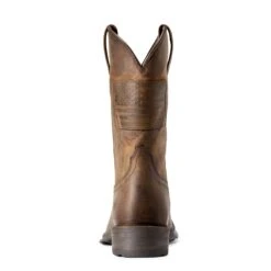 'Ariat' Men's 11" Rambler Patriot Square Toe - Brown 9 'Ariat' Men's 11" Rambler Patriot Square Toe - Brown -Outdoor Clothing Store F19 MNS WEST Couto 10029692 heel 1024x1024@2x