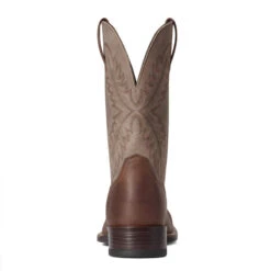 'Ariat' Men's Rawly Ultra Square Toe - Brown -Outdoor Clothing Store F21 MNS WEST 10038370 heel 1024x1024@2x