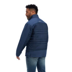 'Ariat' Men's Elevation Insulated Jacket - Steely 8 'Ariat' Men's Elevation Insulated Jacket - Steely -Outdoor Clothing Store F22 MNS WEST 10041450 back 1024x1024@2x