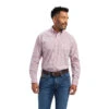 'Ariat' Men's Pro Series Filmore Classic Fit Button Down - Lilac