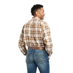 'Ariat' Men's Pro Series Geri Classic Fit Button Down - White 7 'Ariat' Men's Pro Series Geri Classic Fit Button Down - White -Outdoor Clothing Store F22 MNS WEST 10042377 back 1024x1024@2x