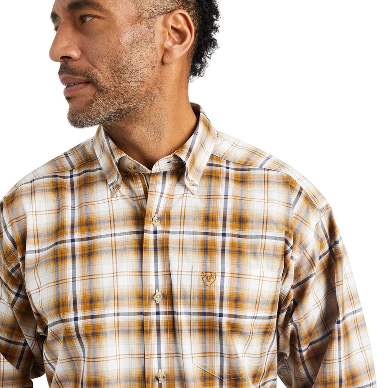 'Ariat' Men's Pro Series Geri Classic Fit Button Down - White 4 'Ariat' Men's Pro Series Geri Classic Fit Button Down - White - Image 2