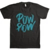 'Dale Brisby' Men's Pow Pow Tee - Black