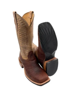 Fenoglio Boots Men's Bison Square Toe - Brown / Tan 10 Fenoglio Boots Men's Bison Square Toe - Brown / Tan -Outdoor Clothing Store FB001012126 1024x1024@2x