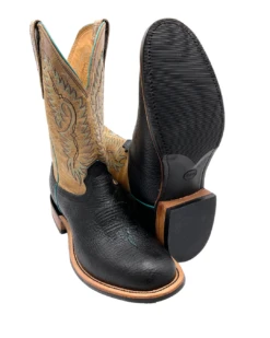 'Fenoglio' Men's 12" Bull Hide Western Round Toe - Black / Tan 10 'Fenoglio' Men's 12" Bull Hide Western Round Toe - Black / Tan -Outdoor Clothing Store FB131512576 1024x1024@2x