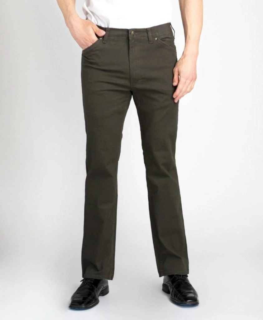'Grand River' Twill Stretch Pant - Olive 3 'Grand River' Twill Stretch Pant - Olive