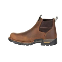 'Georgia Boot' Men's 4" Eagle One EH WP Chelsea Soft Toe - Brown 15 'Georgia Boot' Men's 4" Eagle One EH WP Chelsea Soft Toe - Brown -Outdoor Clothing Store GB00315 instep profile 1024x1024@2x