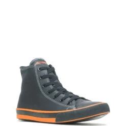 'Harley Davidson' Men's 4.25" Nathan Hi-Top Sneaker - Black -Outdoor Clothing Store HDM D93816 101221 F15 045 1024x1024@2x
