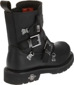 'Harley Davidson' Men's 6" Distortion Skull Zip Boot - Black -Outdoor Clothing Store HDM D94167 F15 091114 315 1024x1024@2x