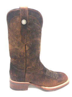 'Tanner Mark' Men's 13" Western Square Toe - Buffalo Honey / Mad Dog Honey