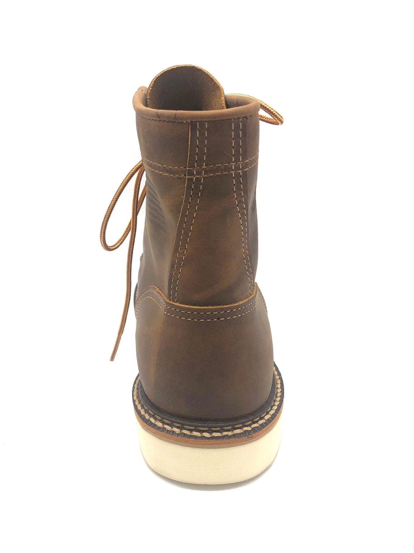 'Silverado' Men's 6" Lumberjack Wedge Sole EH SR Steel Toe - Tan / Brown 5 'Silverado' Men's 6" Lumberjack Wedge Sole EH SR Steel Toe - Tan / Brown - Image 3