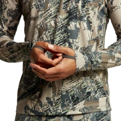 'Sitka' Core Lightweight Crew Shirt - Big Game : Optifade Open Country -Outdoor Clothing Store Img SITKA BG 2021 10064 OB Mens Core Lightweight Crew LS Optifade Open Country Studio 0008 1024x1024@2x