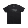 'Sitka' Men's Icon Tee - Black / Charcoal -Outdoor Clothing Store Img SITKA LW 2022 600087 BKCH Icon Tee Black Charcoal 592p Studio 00082 1024x1024@2x