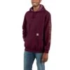 'Carhartt' Men's Midweight Logo Sleeve Hoodie - Port -Outdoor Clothing Store K288 PRT MF21 b 1024x1024@2x