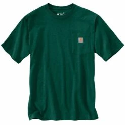 'Carhartt' Men's Loose Fit Heavyweight Pocket T-Shirt - North Woods Heather