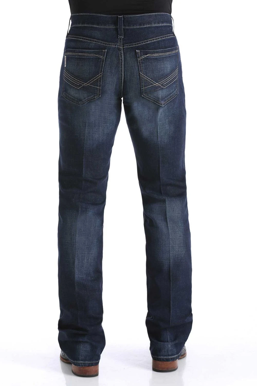 'Cinch' Men's Ian Slim Fit Jean - Dark Stone Wash 5 'Cinch' Men's Ian Slim Fit Jean - Dark Stone Wash - Image 3