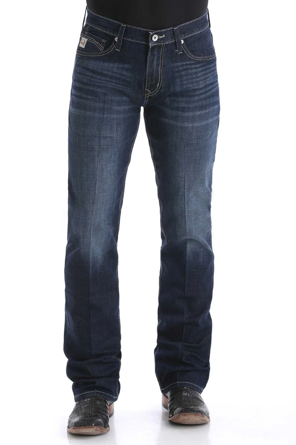 'Cinch' Men's Ian Slim Fit Jean - Dark Stone Wash 3 'Cinch' Men's Ian Slim Fit Jean - Dark Stone Wash