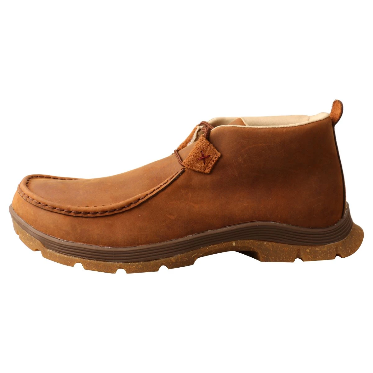 'Twisted X' Men's Chukka Oblique Toe - Oiled Saddle 9 'Twisted X' Men's Chukka Oblique Toe - Oiled Saddle - Image 7