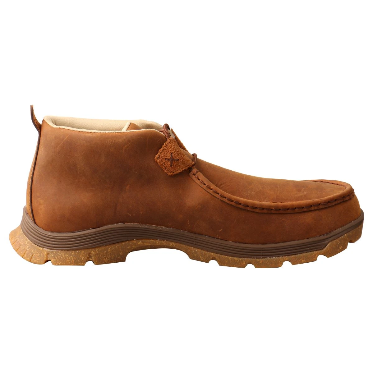 'Twisted X' Men's Chukka Oblique Toe - Oiled Saddle 8 'Twisted X' Men's Chukka Oblique Toe - Oiled Saddle - Image 6