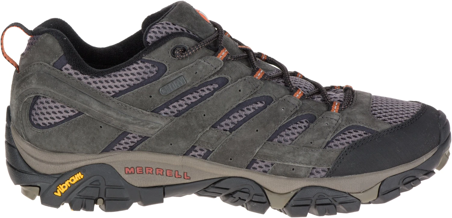 'Merrell' Men's Moab 2 WP - Olive Green / Grey 6 'Merrell' Men's Moab 2 WP - Olive Green / Grey - Image 4