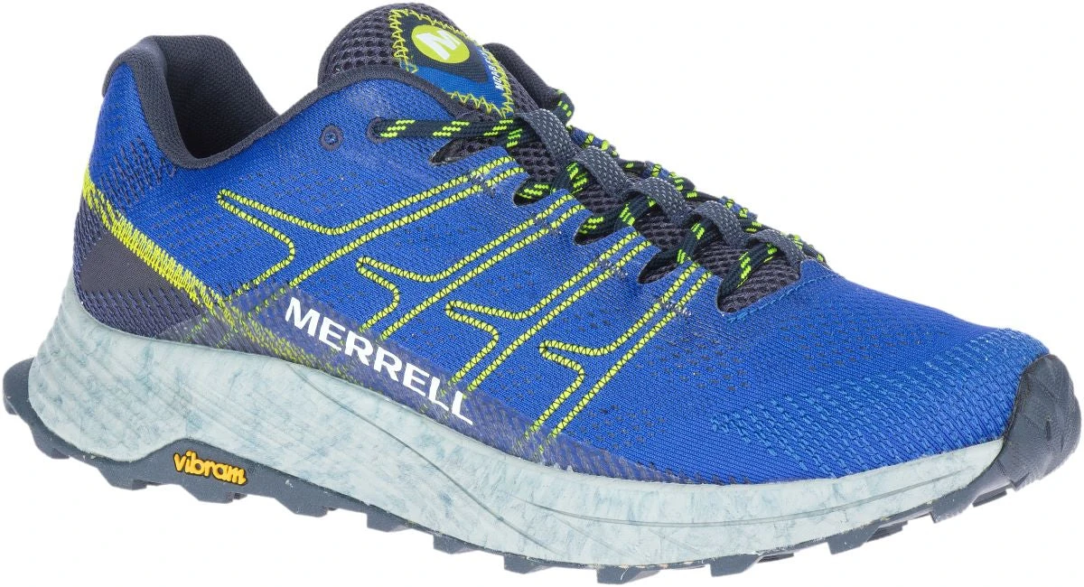 'Merrell' Men's Moab Flight Athletic Trail - Cobalt 4 'Merrell' Men's Moab Flight Athletic Trail - Cobalt - Image 2