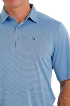 'Cinch' Men's ArenaFlex Polo - Light Blue -Outdoor Clothing Store MTK1863024 4 1024x1024@2x