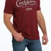 'Cinch' Men's Cinch Jeans Western Apparel Tee - Heather Burgundy 2 'Cinch' Men's Cinch Jeans Western Apparel Tee - Heather Burgundy -Outdoor Clothing Store MTT1690552 2 1024x1024@2x