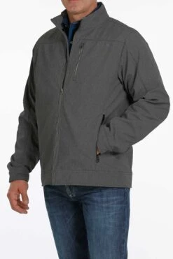 'Cinch' Men's Concealed Carry Bonded Logo Jacket - Charcoal -Outdoor Clothing Store MWJ1539003 1024x1024@2x