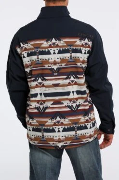 'Cinch' Men's Bonded Jacket - Navy Aztec 9 'Cinch' Men's Bonded Jacket - Navy Aztec -Outdoor Clothing Store MWJ1583001 3 1024x1024@2x
